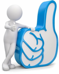 White Futuristic 3d Thumbs Up Icon With Stick Figure – Positive Feedback & Approval Concept Art Inst Instagram Portrait template