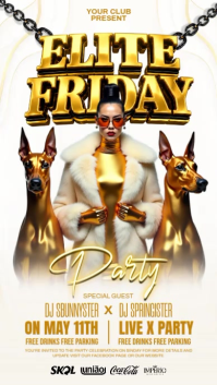 Putih Club Party Instagram-verhaal Template