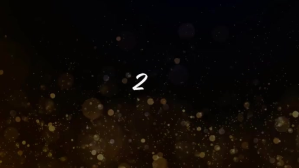 White Futuristic Countdown Digital Display (16:9) template