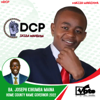 White Futuristic Dcp Skiza Wakenya Instagram Post template