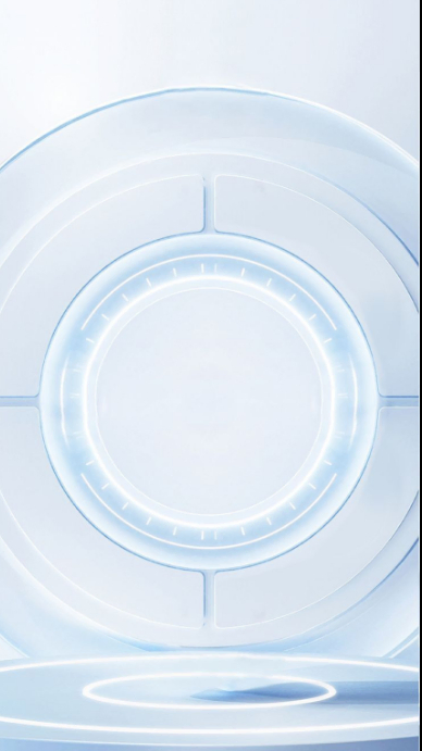 White Futuristic Futuristic Interface Digital Display. Futuristic White ...