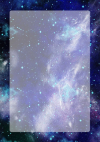 สีม่วง Space Background A4 Template