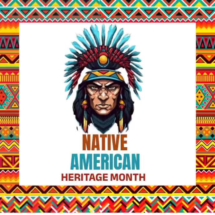 Multiculture Template Native American Heritage Month Template | PosterMyWall