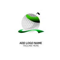 White  Golf Balls Lpga Pga Tour Logo, Golf, Logo, Golf Logo โลโก้ template