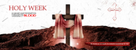 White Good Friday Template Facebook Cover Photo