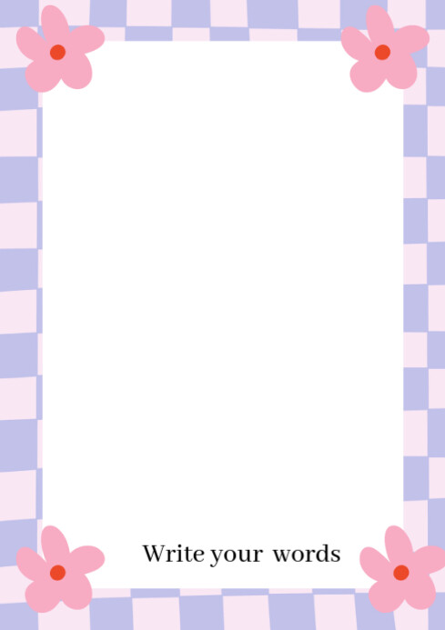 Modèle White Gradient Assignment Background A4 | PosterMyWall