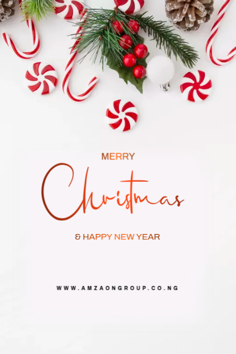 Plantilla de White Gradient Christmas Poster | PosterMyWall