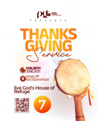White Gradient Church Flyer  Instagram Portrait template