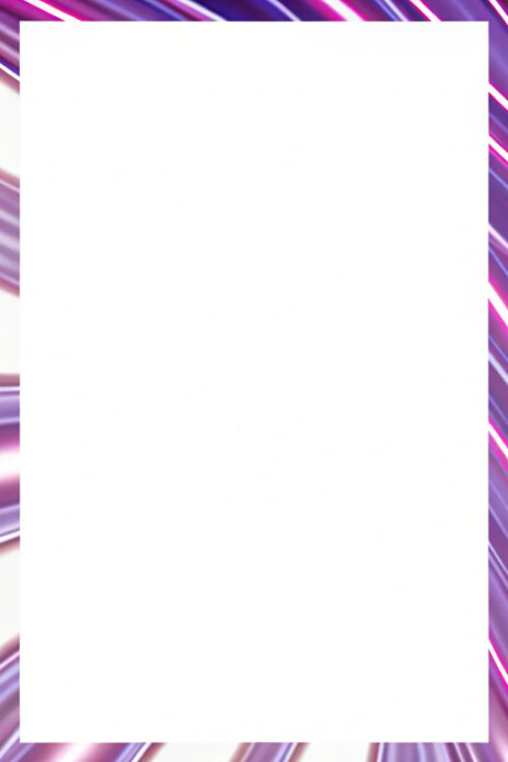 White Gradient Glow Frame Poster template