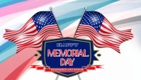 White Gradient Memorial Day  Pos Twitter Head Blog Header template