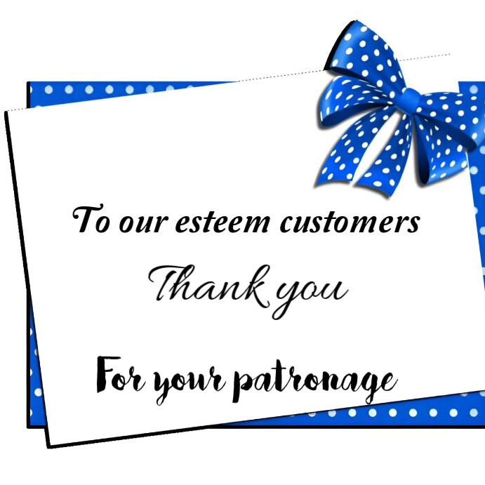 Copy of White Gradient Thank You Customer Flyer Instagram Post ...