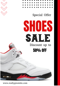 White Gradient White A4 template