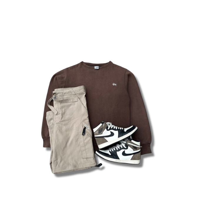 White Gradient White Background Of Mockup Fashion Ideas Mens Outfits  Instagram Post template