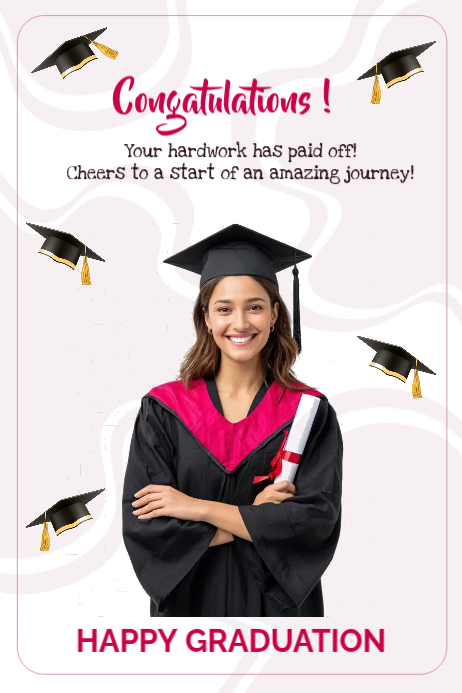 Graduation Celebration Posters Template | PosterMyWall