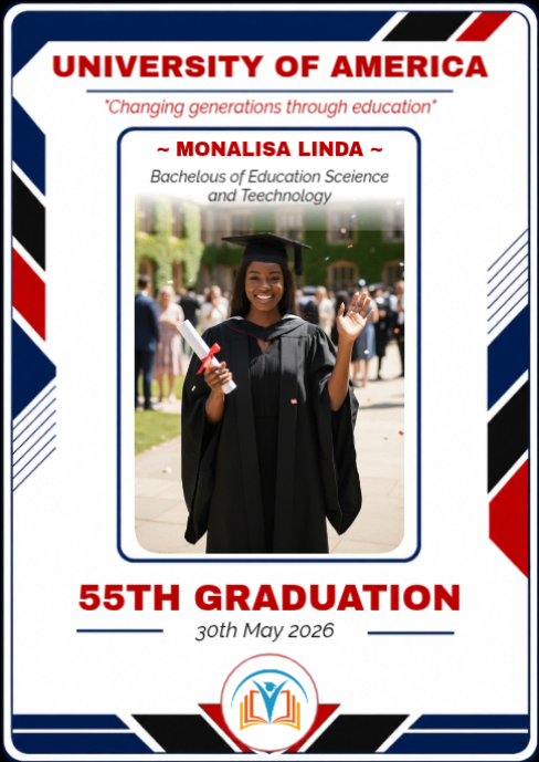 Modèle White graduation student id card template a6 | PosterMyWall