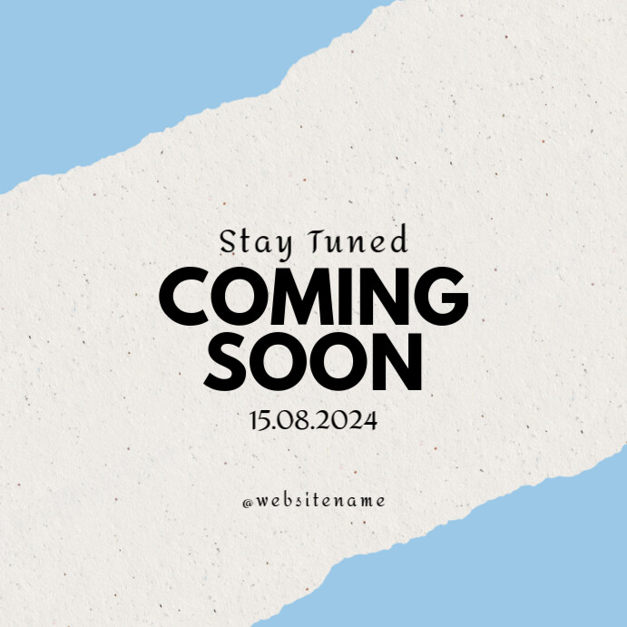 White Grunge Coming Soon Instagram Post Templat | PosterMyWall