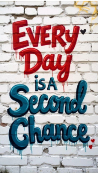 White Grunge Motivational Quote Business Card Tarjeta de Presentación template