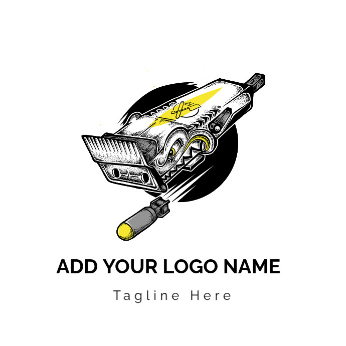 Plantilla de White Hair Trimmer Logo Logos | PosterMyWall