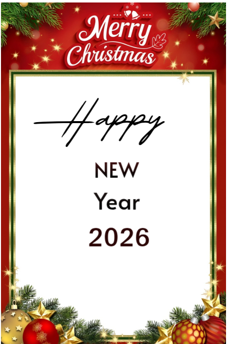 White Happy New Year Poster Template | PosterMyWall