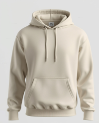 White Hoodie Mockup Instagram Portrait Template