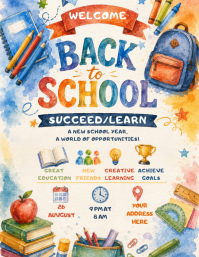 Blanco Back to School Folder Template