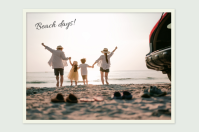 สีขาว Beach Moments Poster Template - Page 4