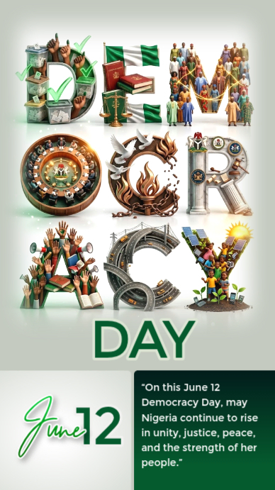 Democracy Day Celebration Template | PosterMyWall