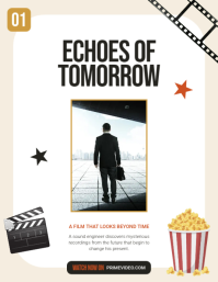 White Director's Famous Movies Pamflet Template - Page 2
