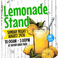 White Illustrative Lemonade Instagram Post Instagram-Beitrag template