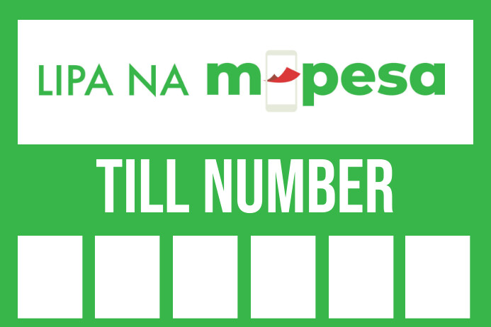 Modèle White Illustrative Lipa Na Mpesa Label | PosterMyWall