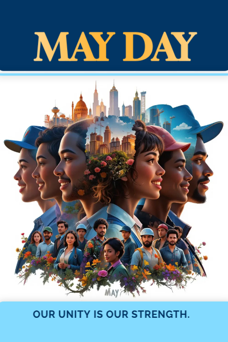 May Day Celebration Posters Template | PosterMyWall