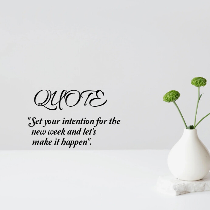 White Illustrative New Week Motivational And Inspirational Quotes ...
