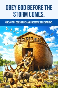 White Noah's Ark โปสเตอร์ Template