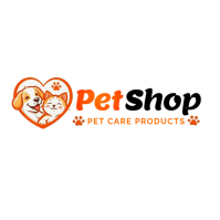 White Illustrative Pet Shop cat Care dog food store branding orange black Logos design template idea Логотип