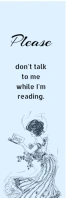 White Illustrative Polite Don't Interrupt Notice  Banner 2' × 6' template