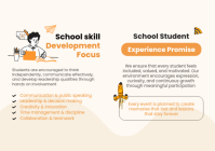 White School Events and Activities A4 Template - Page 3