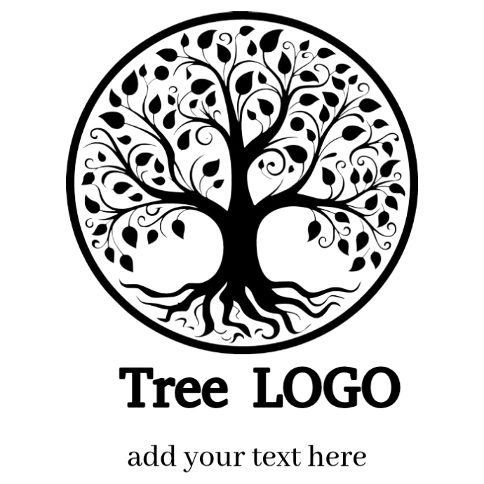 White Tree Logo Logos Template | PosterMyWall