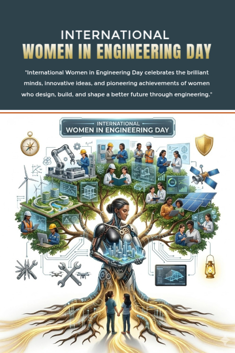 Women In Engineering Posters Template | PosterMyWall