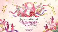 White International Women's Day Digital Display (16:9) template