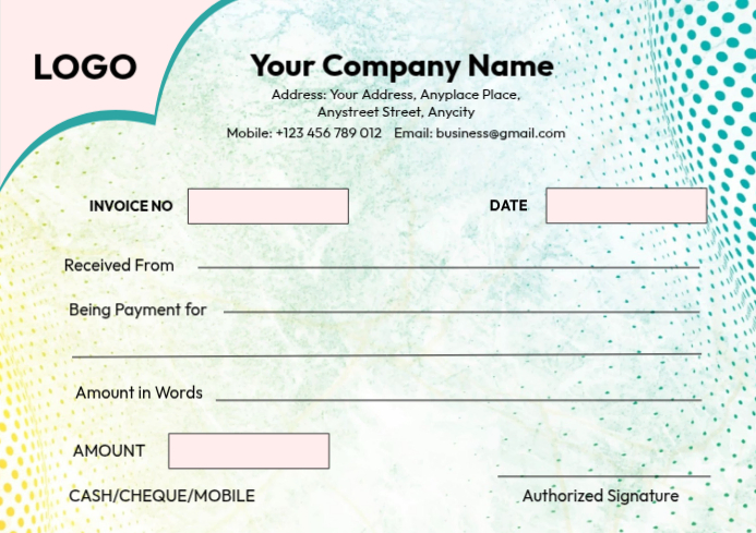 White Invoice Template A4 | PosterMyWall