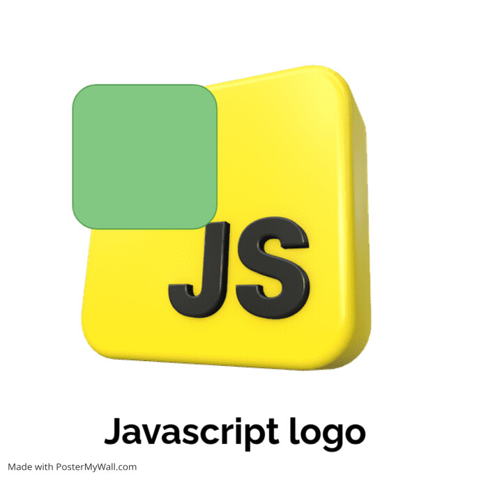 Plantilla de White Javascript Logo Logo | PosterMyWall
