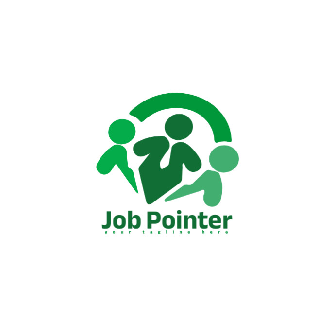 Job Point Logo White Job Pointer/career/employment/recuirement/vacancy/hiring/resume ...