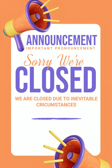 White Joyful Announcement Poster Template | PosterMyWall