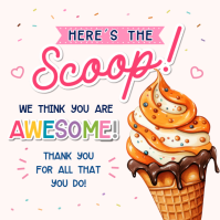 White Joyful Appreciation Instagram Post template