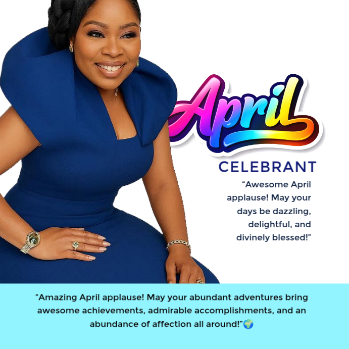 White Joyful April Celebrations Instagram Post Template | PosterMyWall