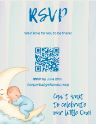 White Baby Shower Folder Template - Page 4