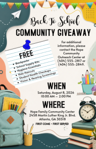 Putih Back to School Giveaway Boulevardzeitung Template