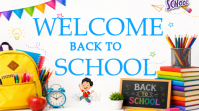 Белый Back to School Presentatie Template