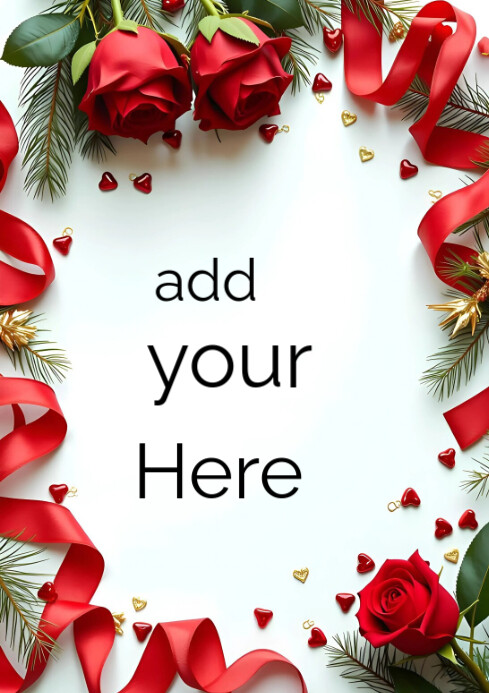 White Joyful Background  A4 template