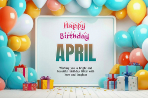 White Joyful Birthday Card  Label template